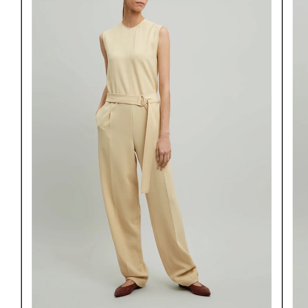 Joseph Eddie fluid twill jumpsuit